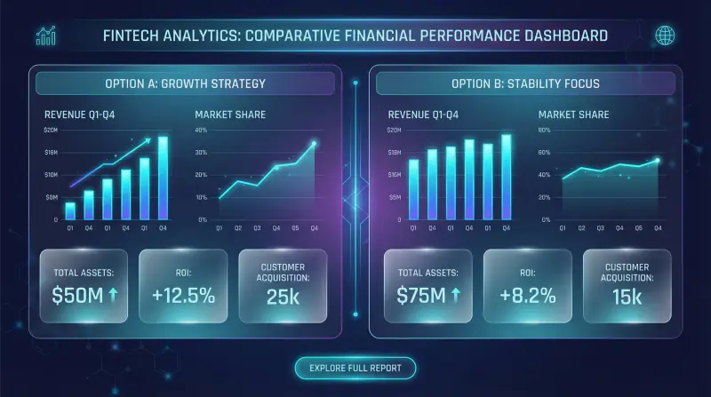 Revenue share term comparison tool